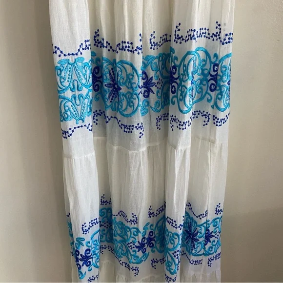 Nightcap Greek Isle off shoulder maxi dress - Picture 7 of 11